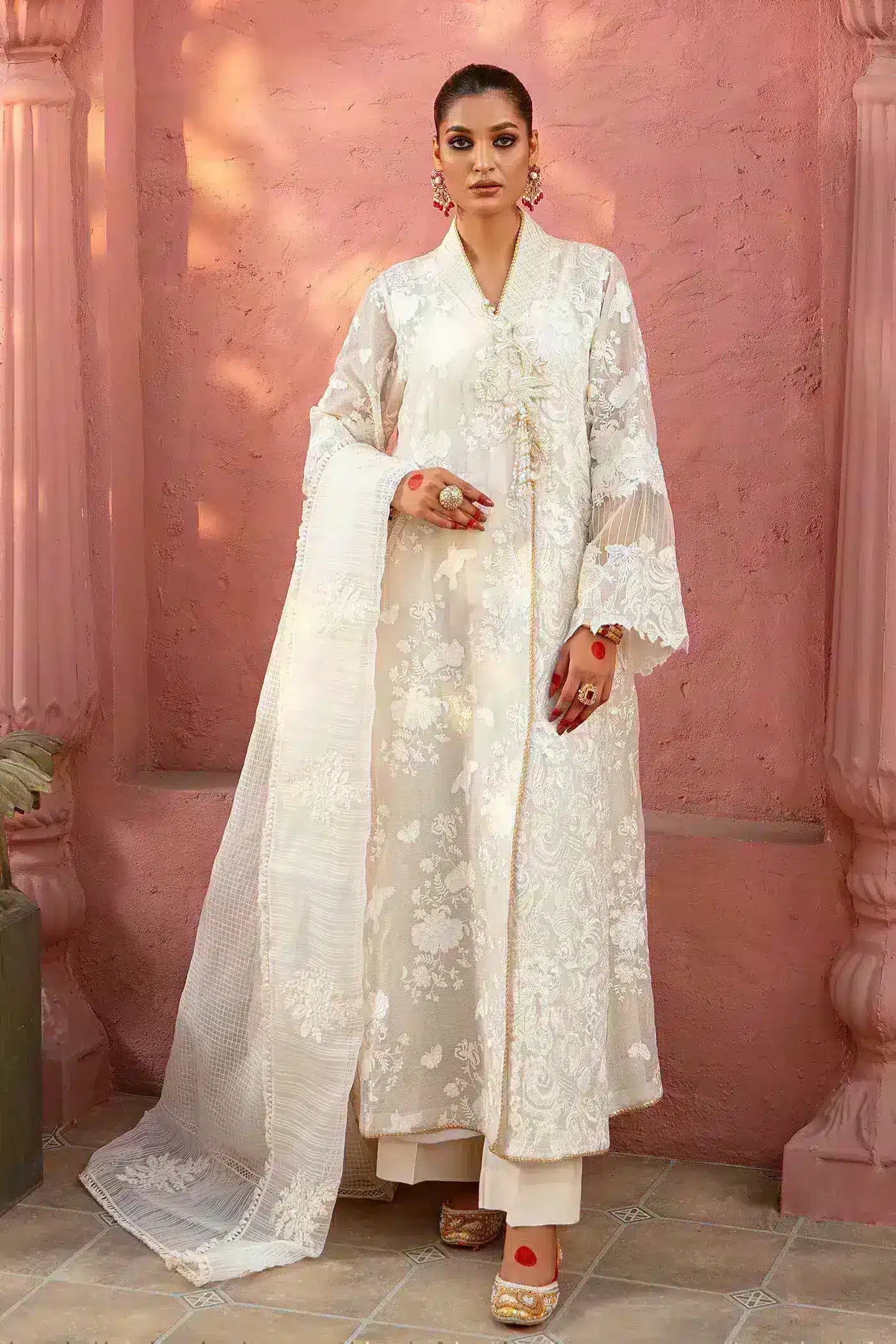 Nilofer Shahid | Nur e Subh Formals | Bazm e Sehar - Official Nilofer Shahid stockist in UK - Sakeena London