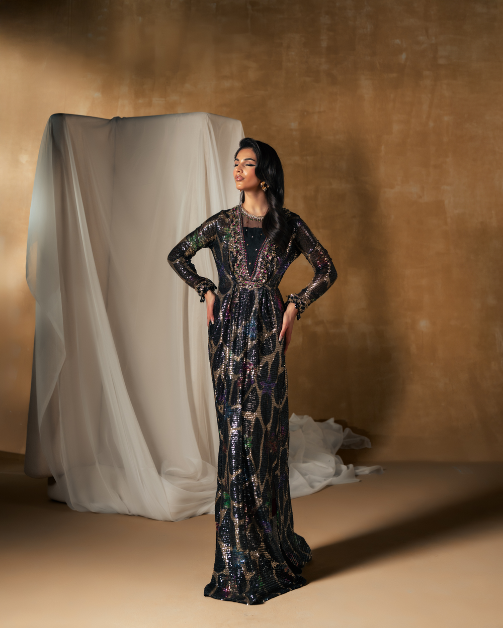 Vasal | Zyra Luxe Pret 26 | Midnight dazzle - Official Vasal stockist in UK - Sakeena London