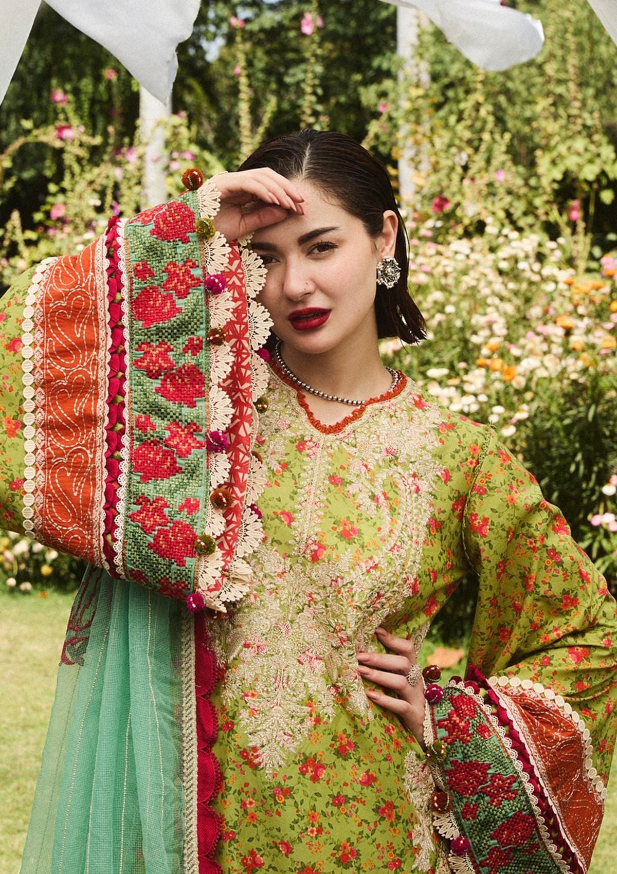 Lawn Collection - Hussain Rehar - SS 24 - D#497 - Shein