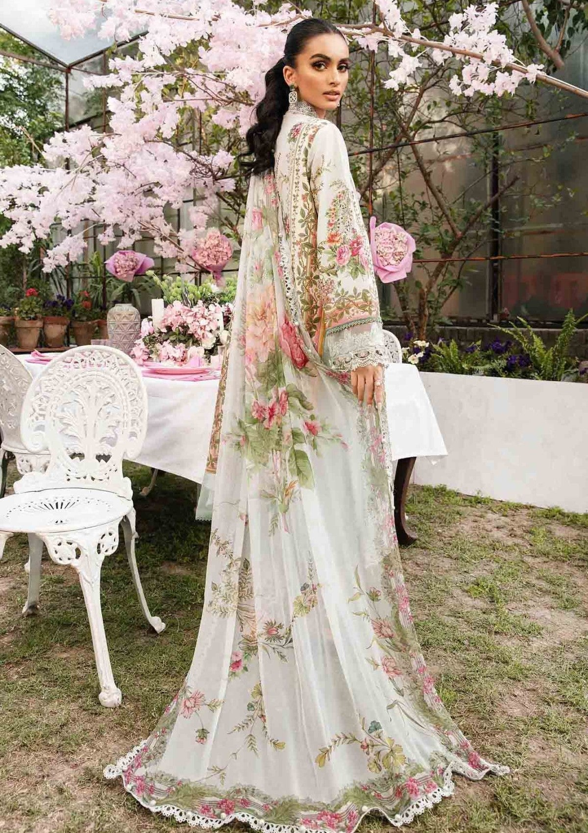 Lawn - Maria B - M Prints - Eid Edit 25 - MPEE#5B