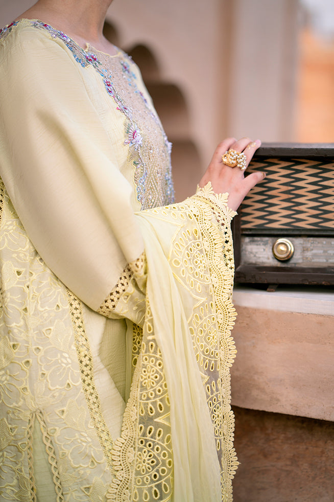 Fozia Khalid | Kahani Silk Luxury Dresses | Suraiya - Official Fozia Khalid stockist in UK - Sakeena London