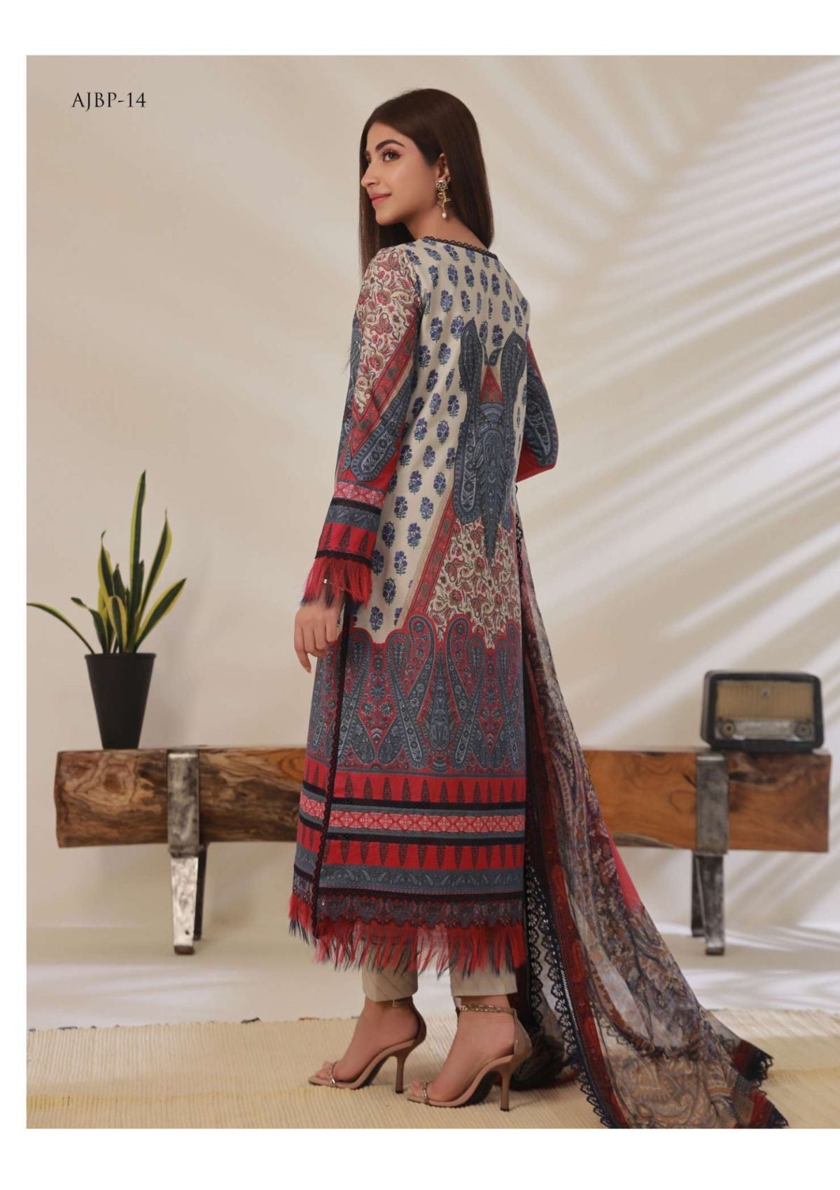 Lawn Collection - Asim Jofa - Prints - AJBP#14