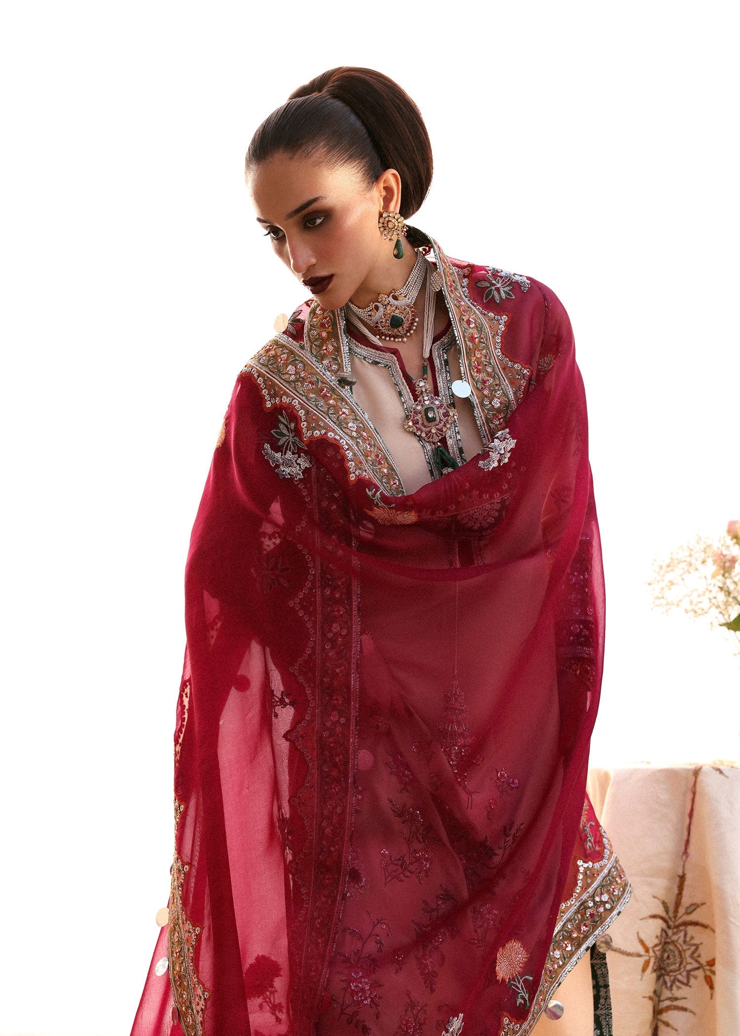 Hussain Rehar | Luxury Pret AW 25 | Florielle - Official Hussain Rehar stockist in UK - Sakeena London