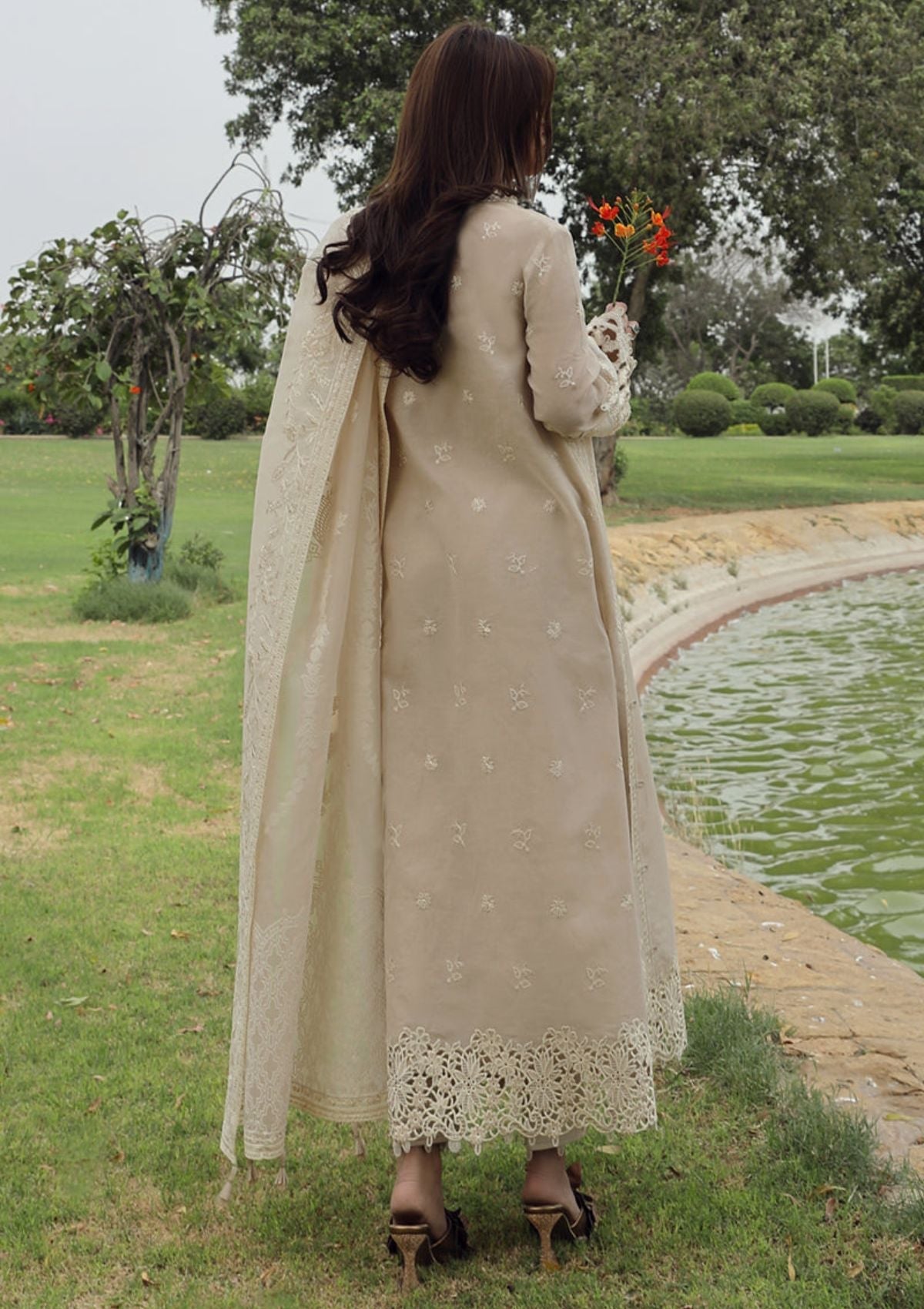 Lawn Collection - Qalamkar - Festive Lawn 24 - PS#02 - ERICA