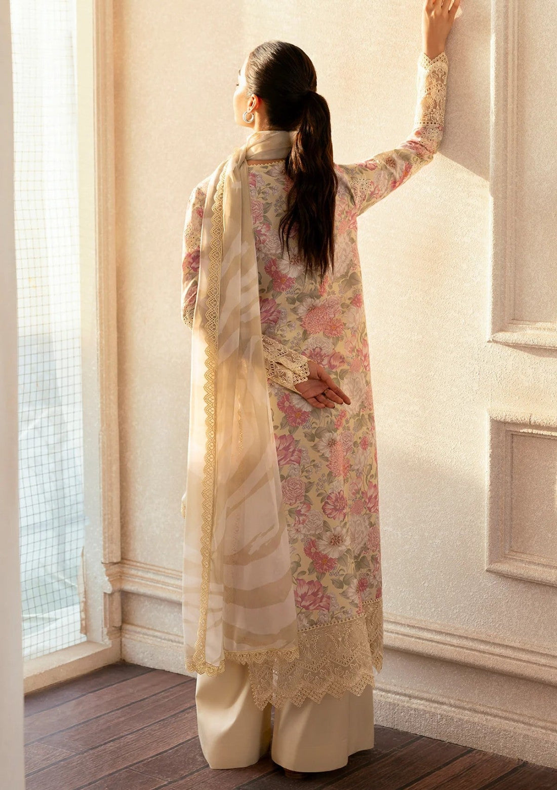 Lawn - Afrozeh - Day Break - Printed Kari - AL-25-V11-04