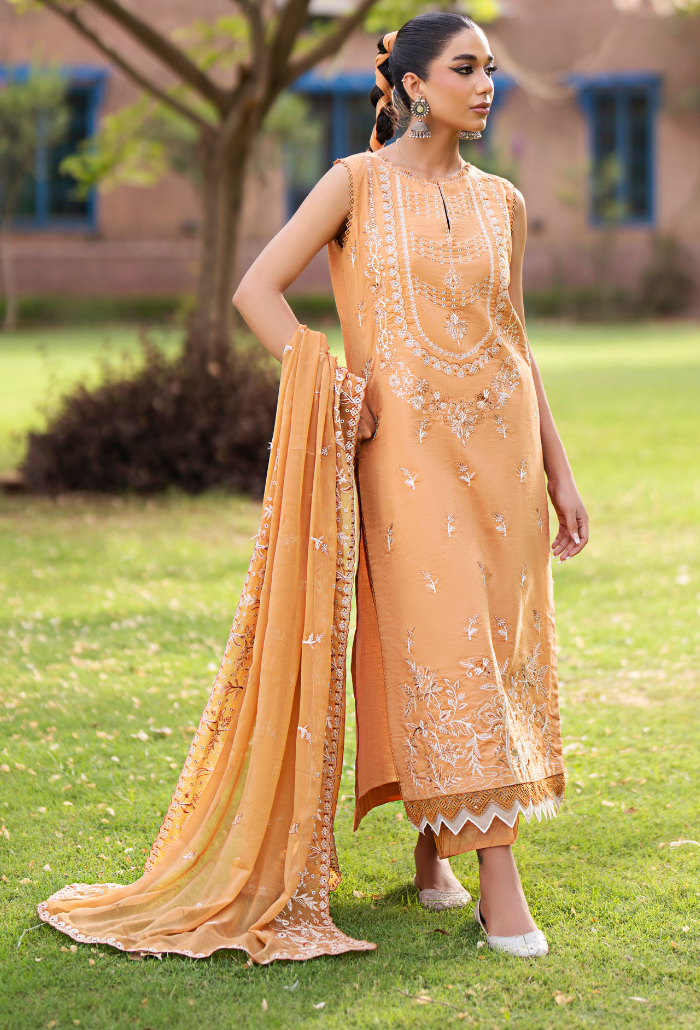 Humdum | Selin Lawn 25 | Selin - D07 - Official Humdum stockist in UK - Sakeena London