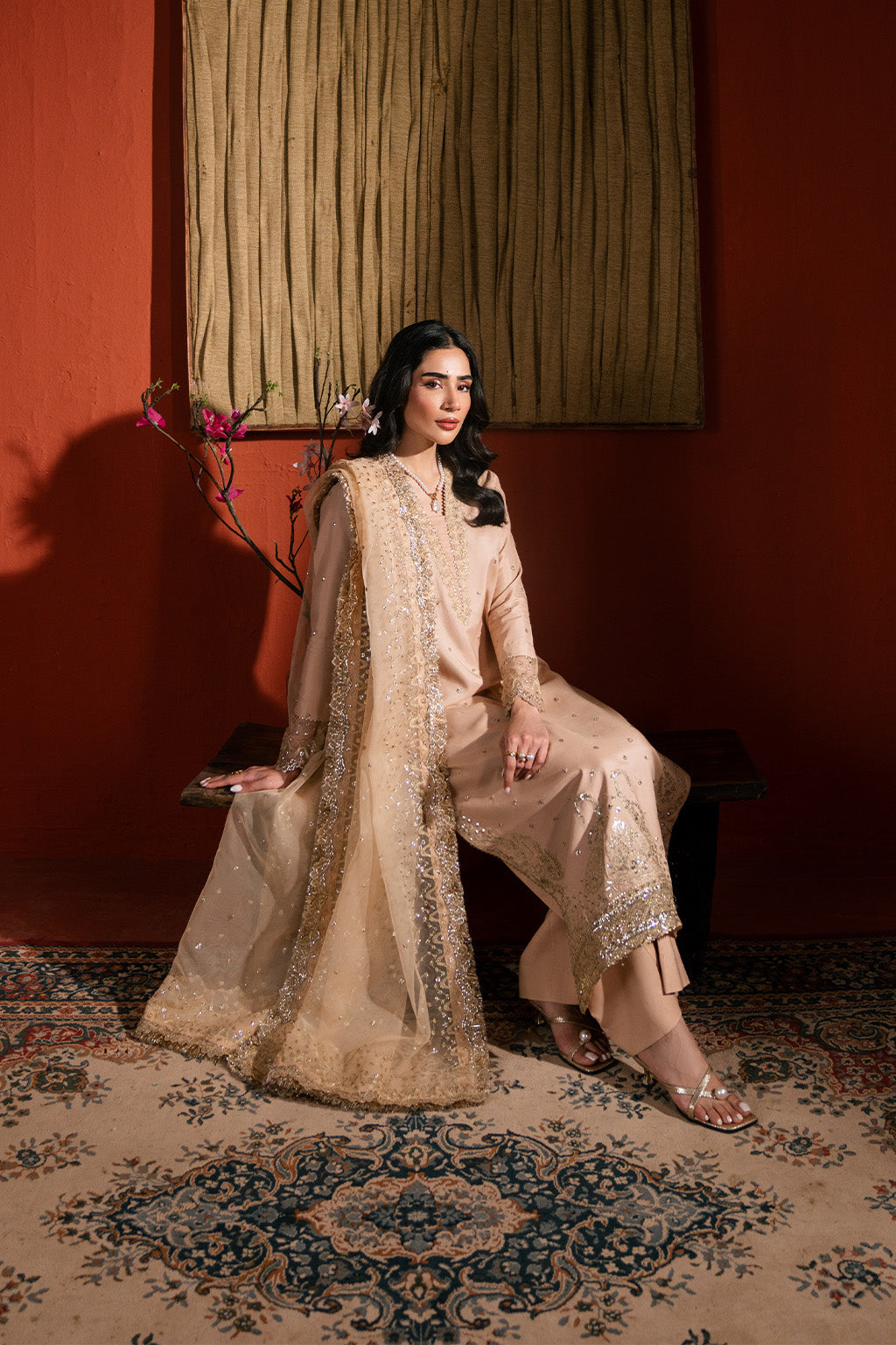 Neeshay | Raw Silk | RTW-RS-06 - Official Neeshay stockist in UK - Sakeena London