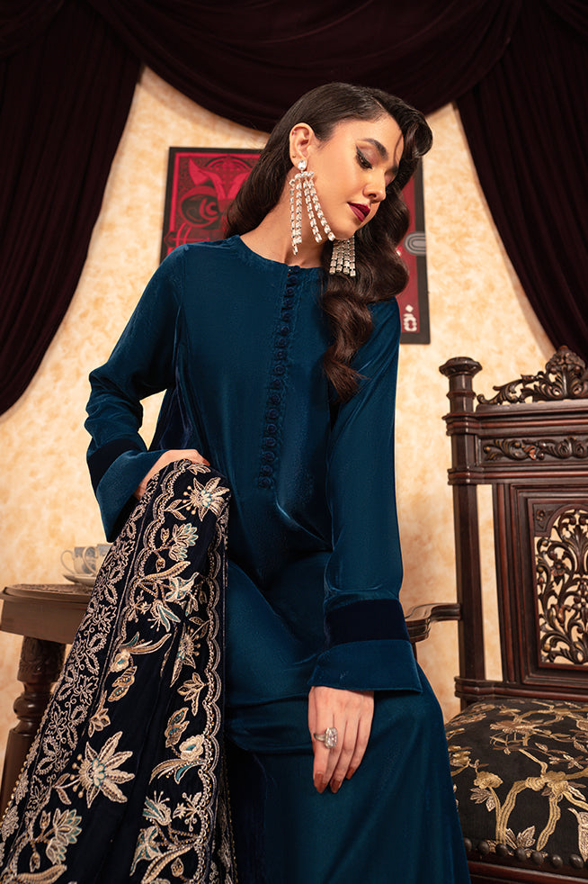 Fozia Khalid | Velvet Deck | Ariana - Official Fozia Khalid stockist in UK - Sakeena London
