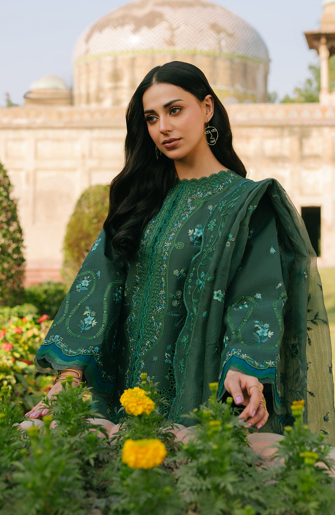 Fiona | Sarang Lawn 25 | Mirana - Official Fiona stockist in UK - Sakeena London