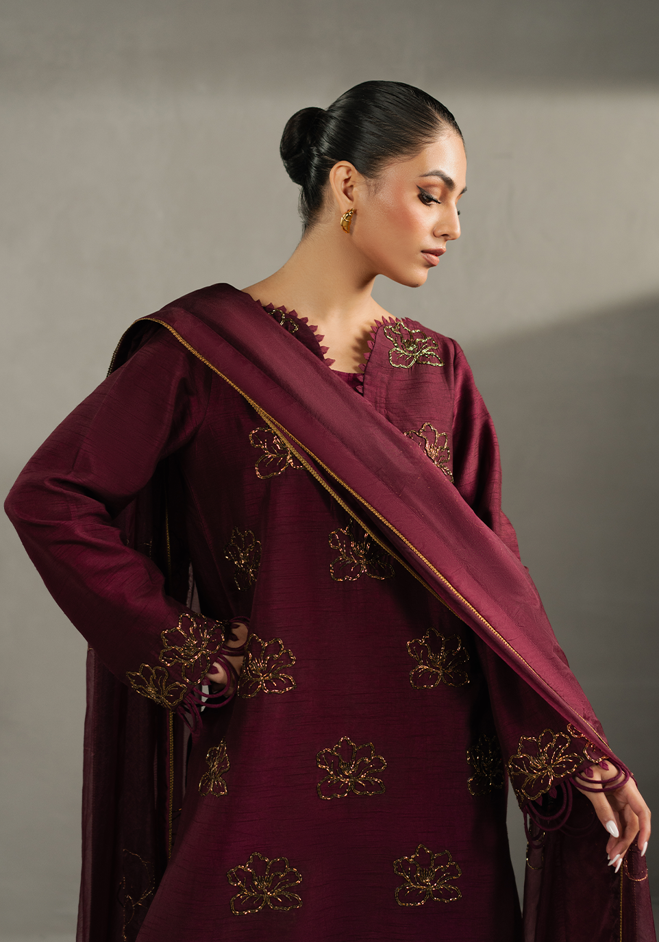 Zarqash | Silk Edit | ZQS 005 TALIA - Official Zarqash stockist in UK - Sakeena London
