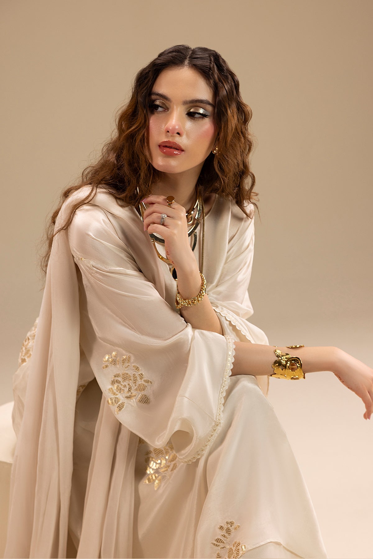 Erum Khan | Lillia Summer Edit | Moon Pearl - Official Erum Khan stockist in UK - Sakeena London