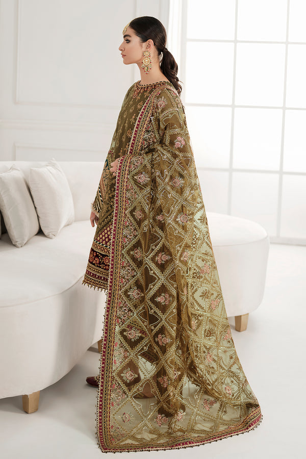 Baroque | Luxury Collection | EMBROIDERED CHIFFON CH10-06 - Official Baroque stockist in UK - Sakeena London