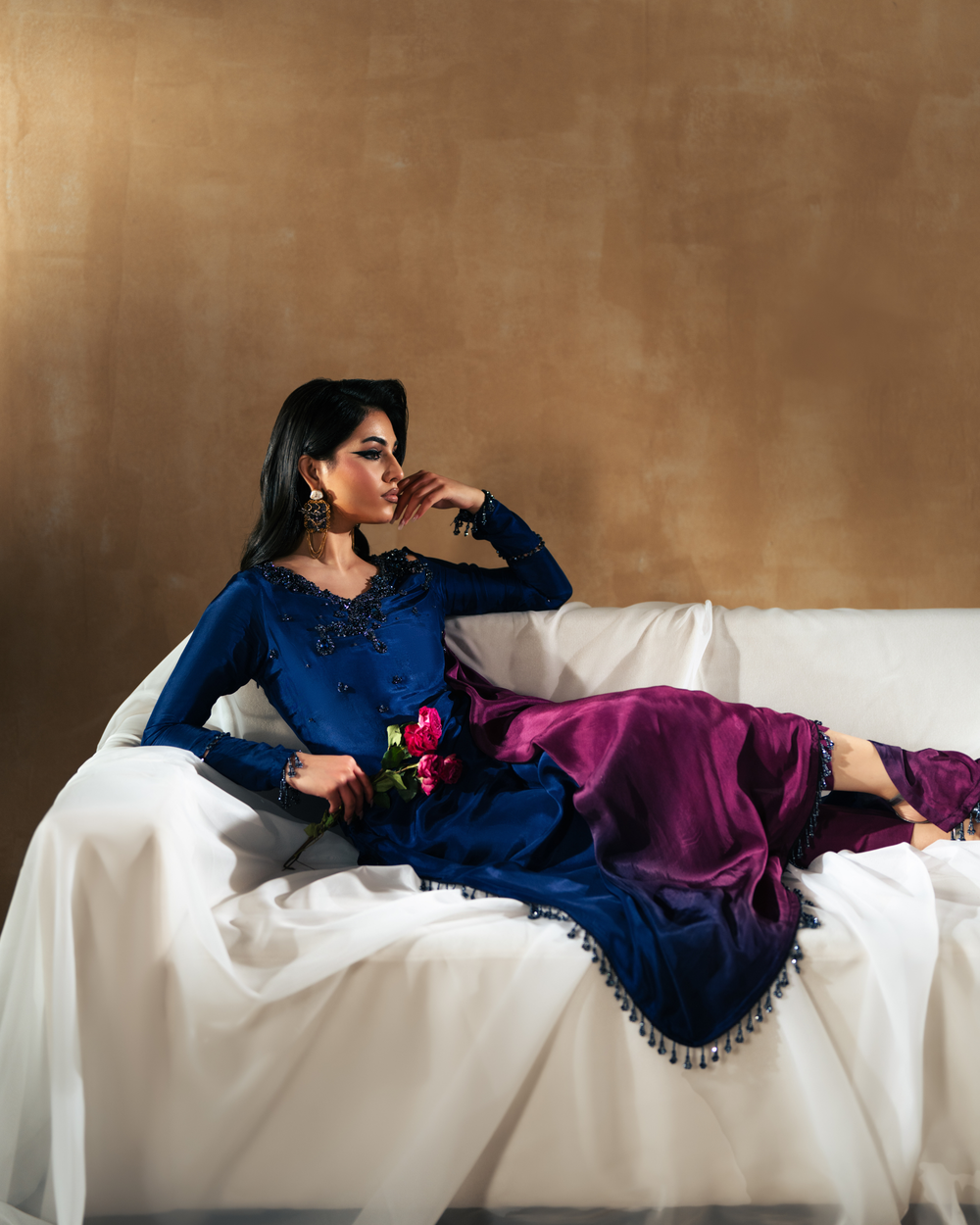 Vasal | Zyra Luxe Pret 26 | Sapphire drift - Official Vasal stockist in UK - Sakeena London