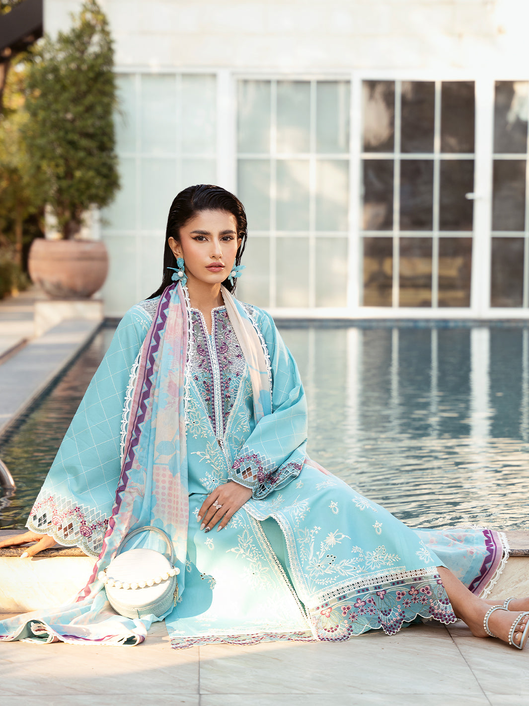 Bin Ilyas | Kayra Summer Edit 25 | 312 - A - Official Bin Ilyas stockist in UK - Sakeena London