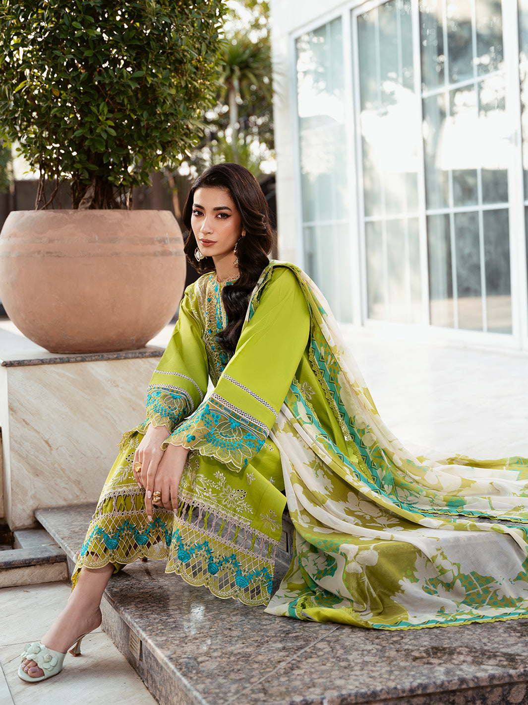 Bin Ilyas | Kayra Summer Edit 25 | 312 - B - Official Bin Ilyas stockist in UK - Sakeena London