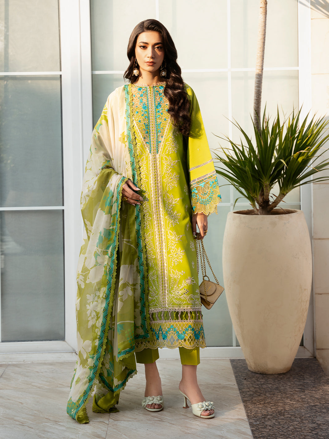 Bin Ilyas | Kayra Summer Edit 25 | 312 - B - Official Bin Ilyas stockist in UK - Sakeena London