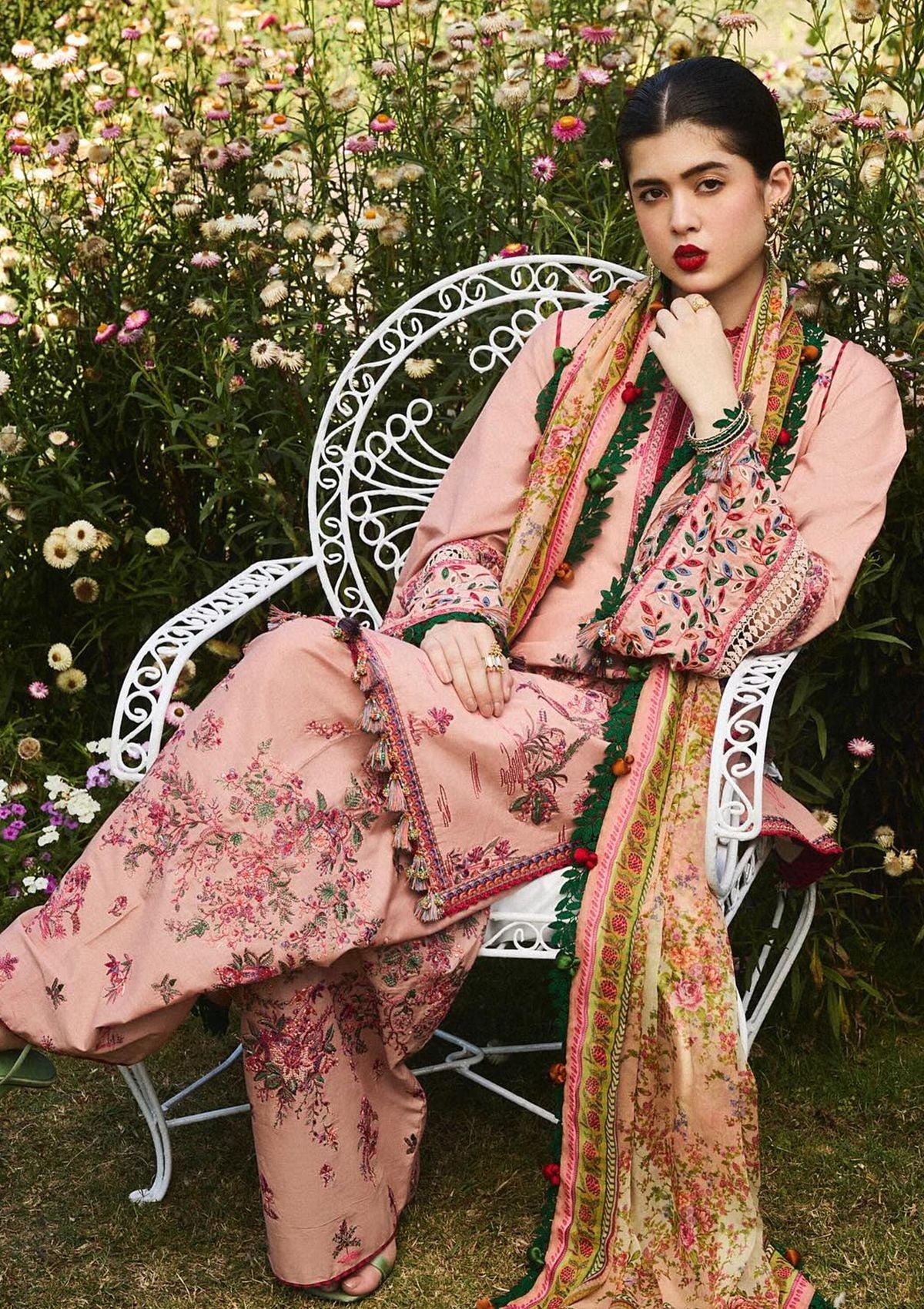 Lawn Collection - Hussain Rehar - SS 24 - D#494 - Pune