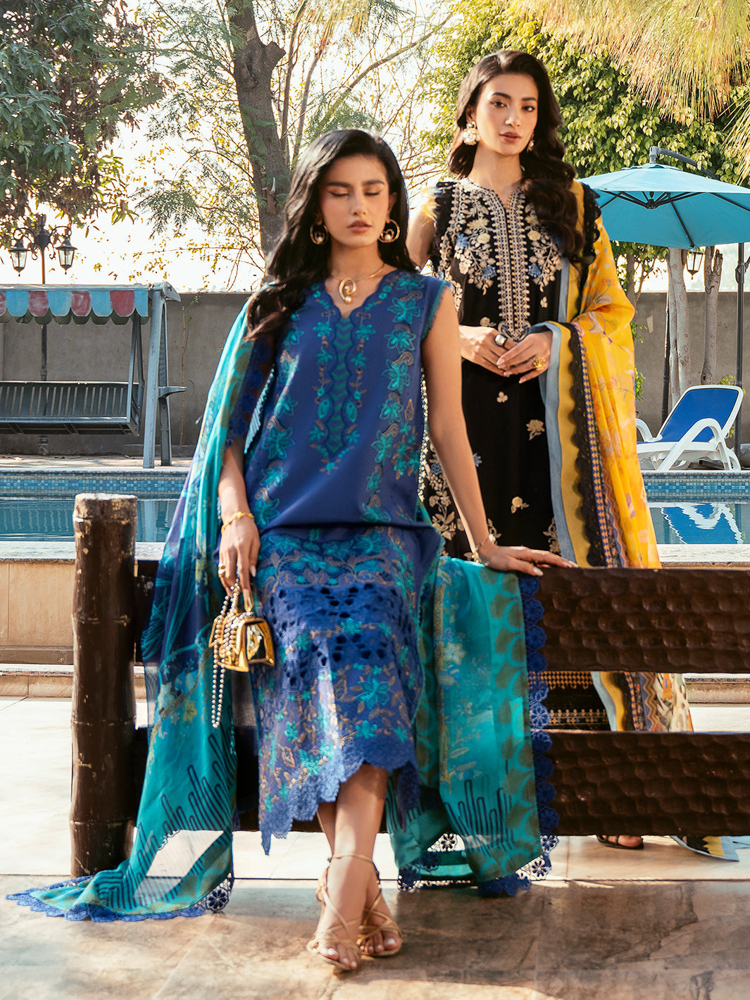Bin Ilyas | Kayra Summer Edit 25 | 315 - A - Official Bin Ilyas stockist in UK - Sakeena London