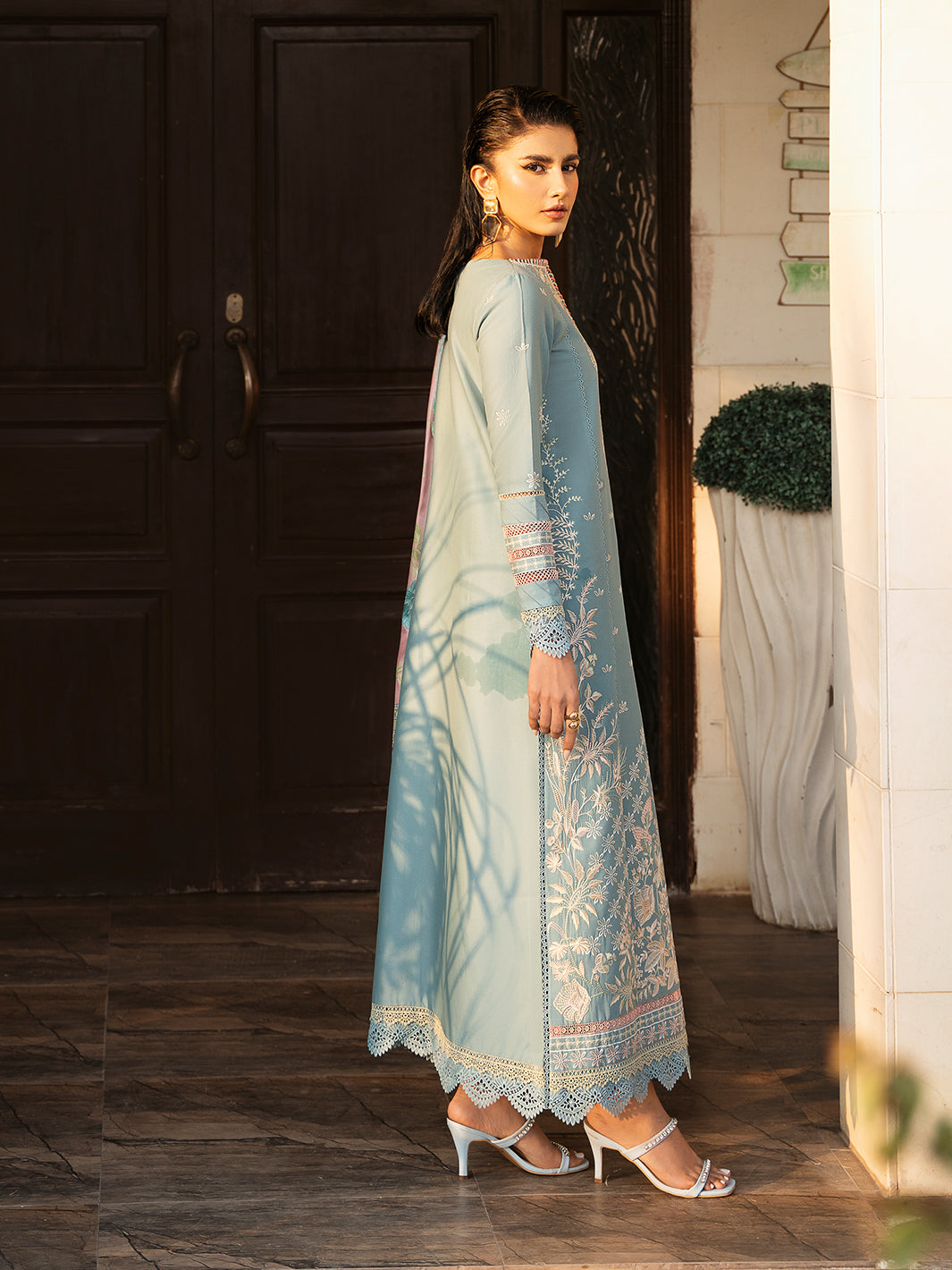Bin Ilyas | Kayra Summer Edit 25 | 316 - B - Official Bin Ilyas stockist in UK - Sakeena London