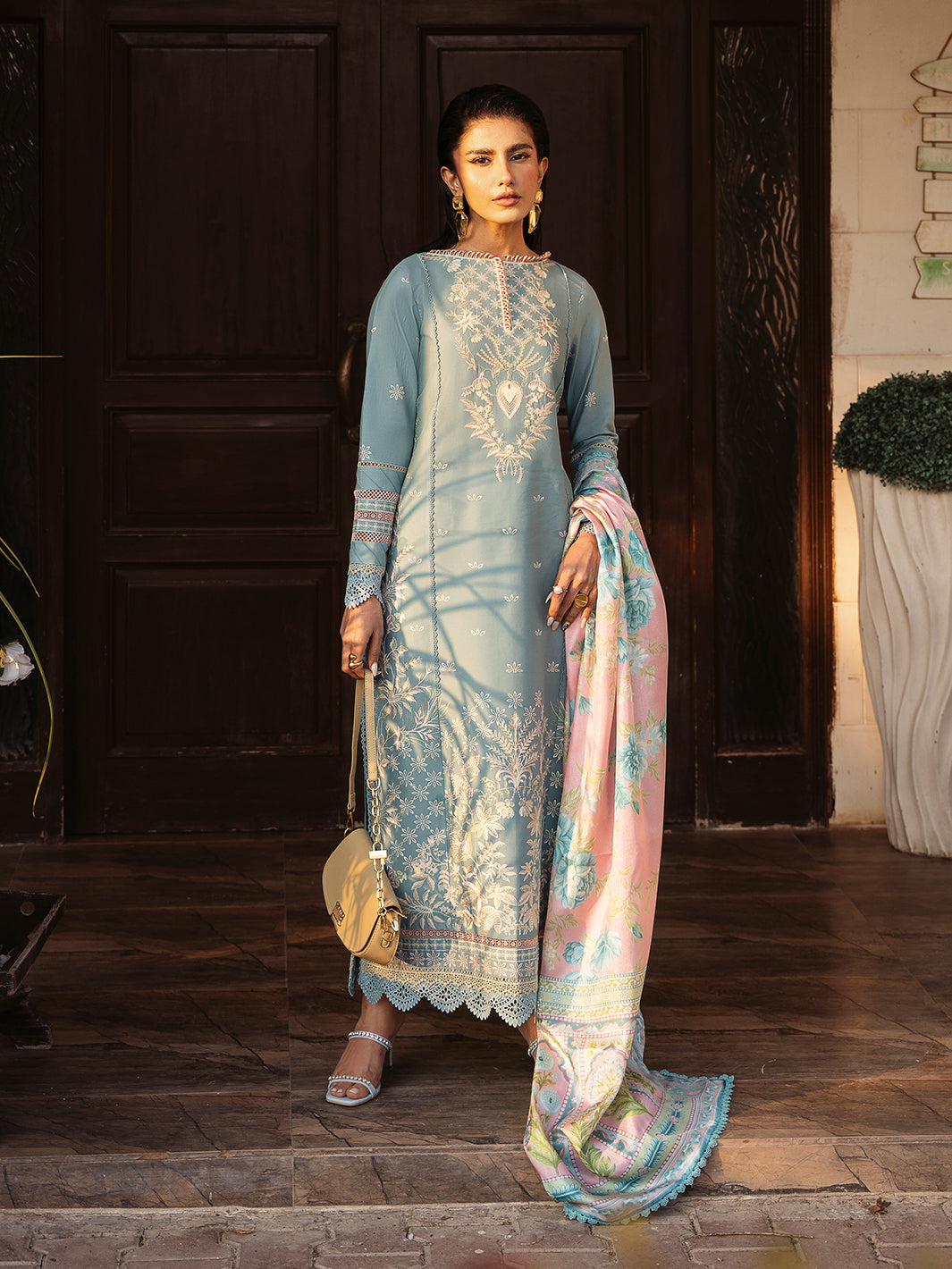 Bin Ilyas | Kayra Summer Edit 25 | 316 - B - Official Bin Ilyas stockist in UK - Sakeena London