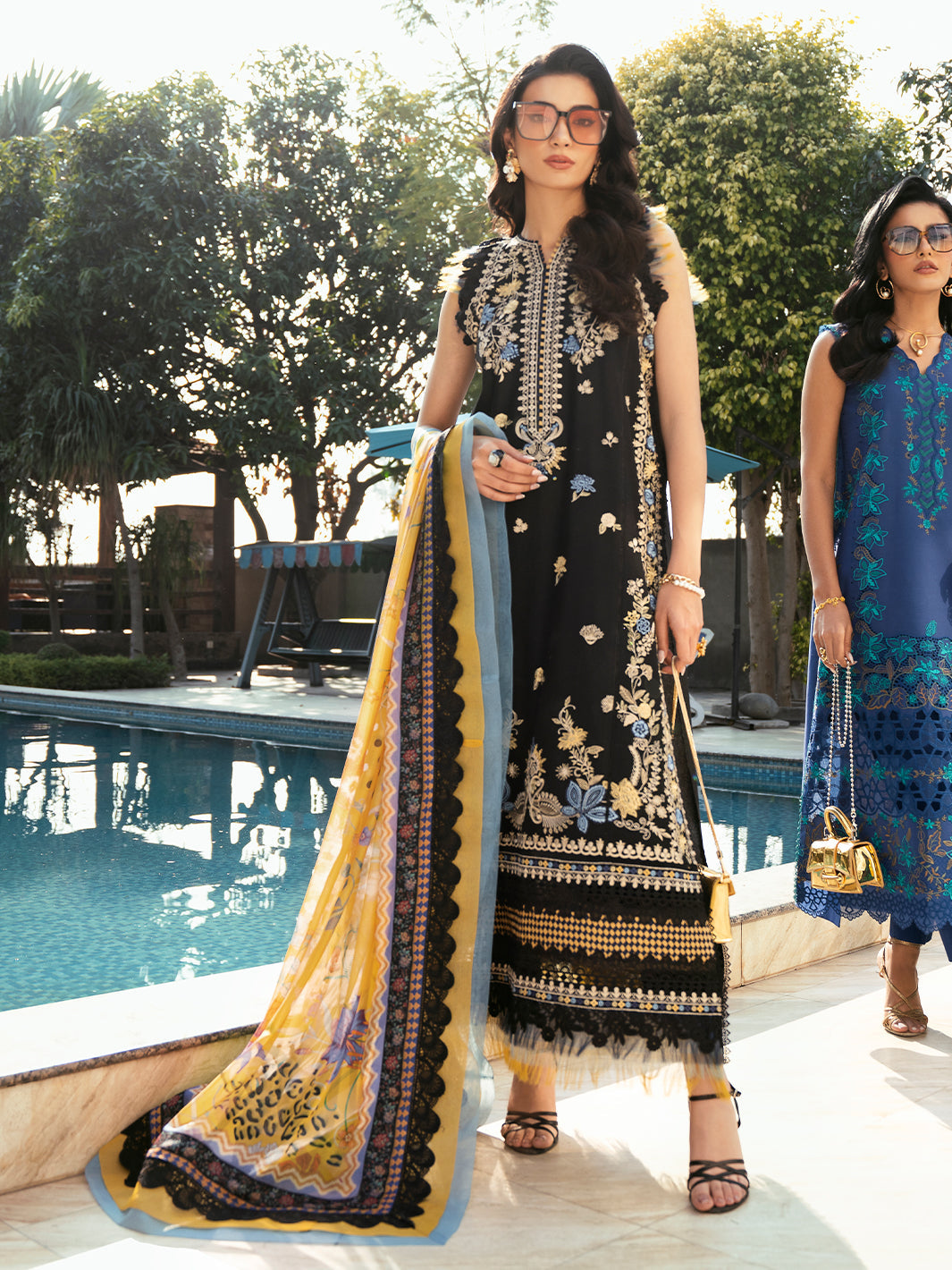 Bin Ilyas | Kayra Summer Edit 25 | 317 - A - Official Bin Ilyas stockist in UK - Sakeena London