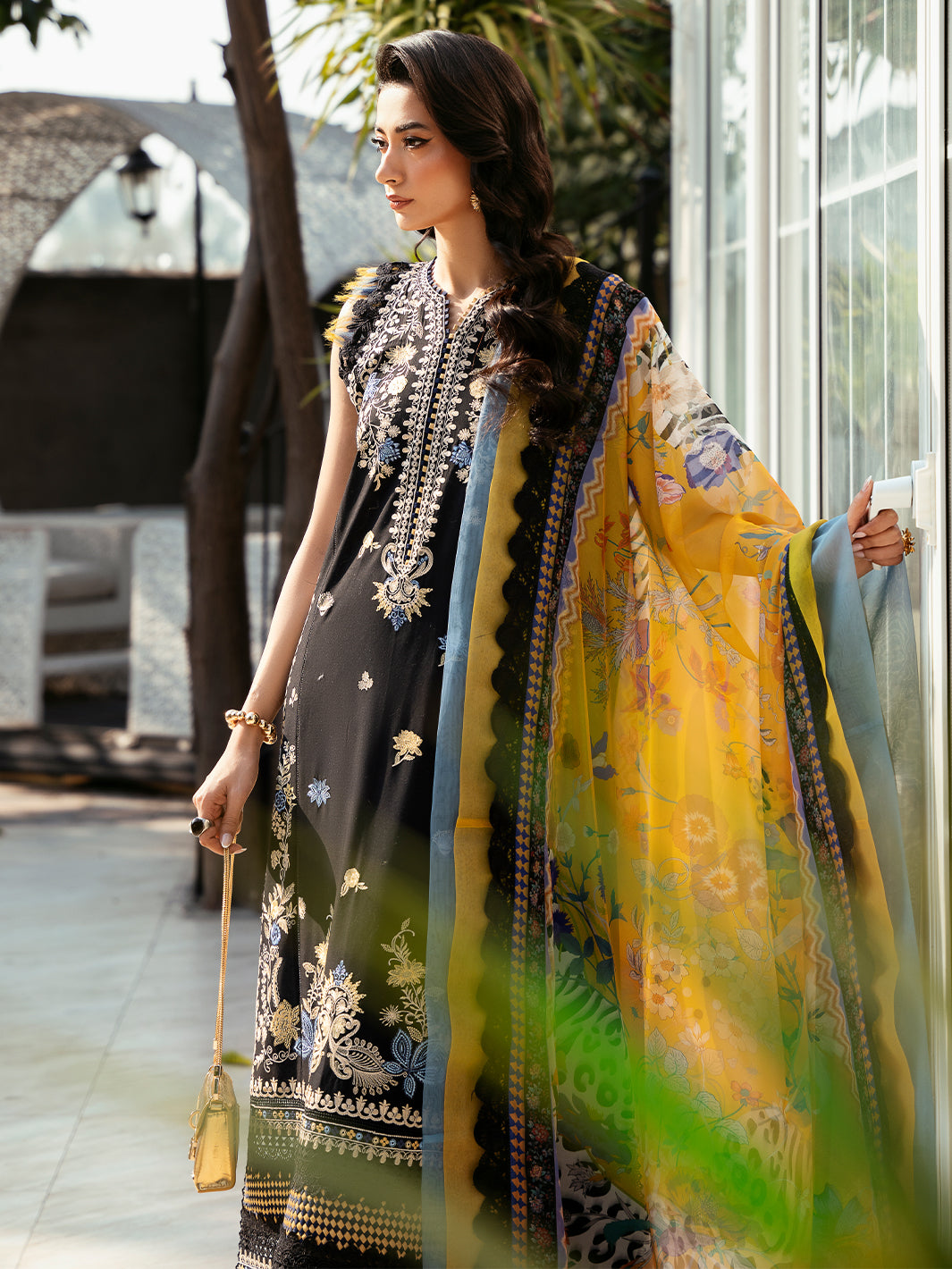 Bin Ilyas | Kayra Summer Edit 25 | 317 - A - Official Bin Ilyas stockist in UK - Sakeena London