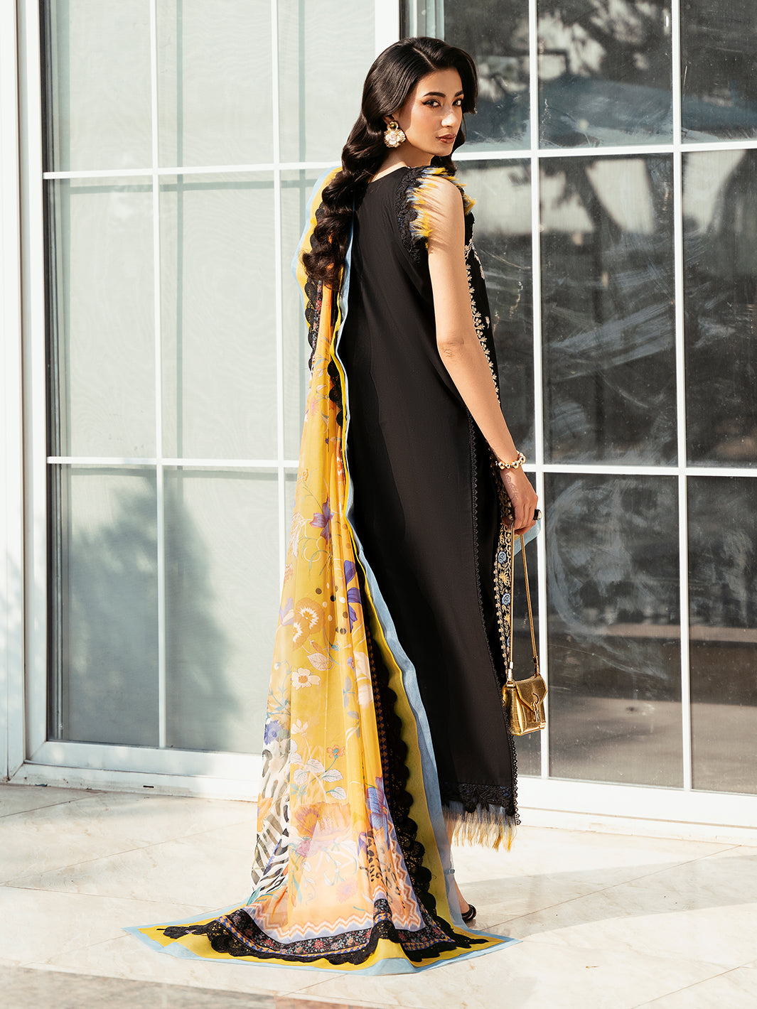 Bin Ilyas | Kayra Summer Edit 25 | 317 - A - Official Bin Ilyas stockist in UK - Sakeena London