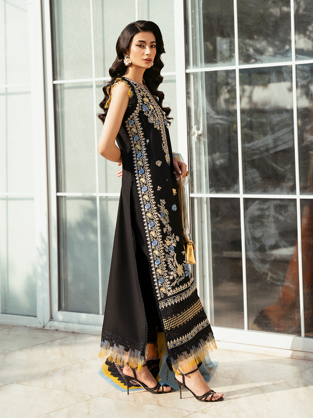Bin Ilyas | Kayra Summer Edit 25 | 317 - A - Official Bin Ilyas stockist in UK - Sakeena London