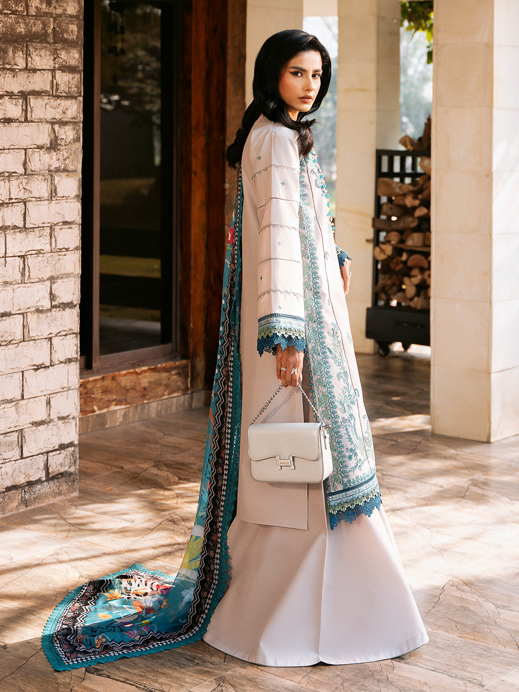 Bin Ilyas | Kayra Summer Edit 25 | 317 - B - Official Bin Ilyas stockist in UK - Sakeena London