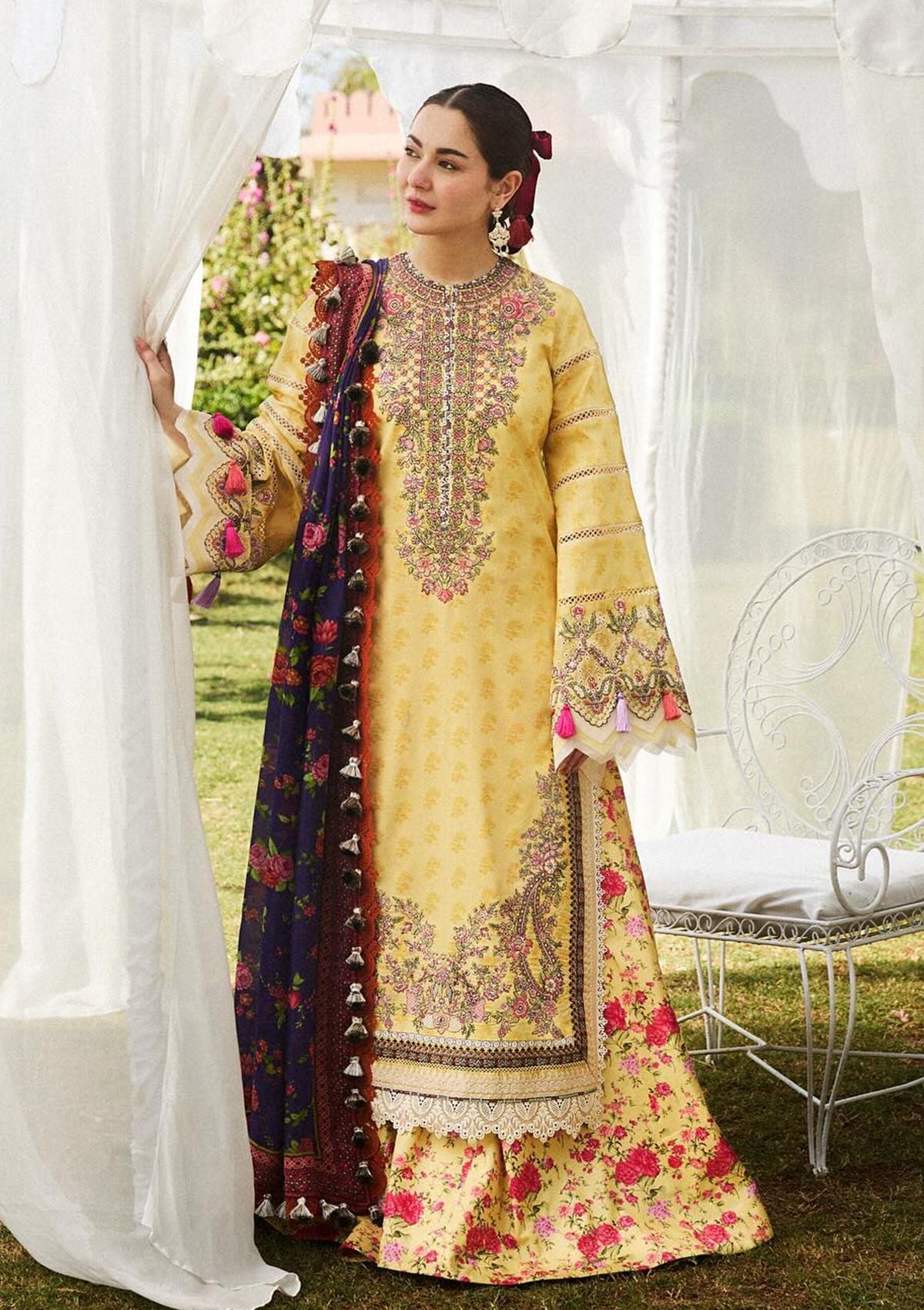 Lawn Collection - Hussain Rehar - SS 24 - D#492 - Opal