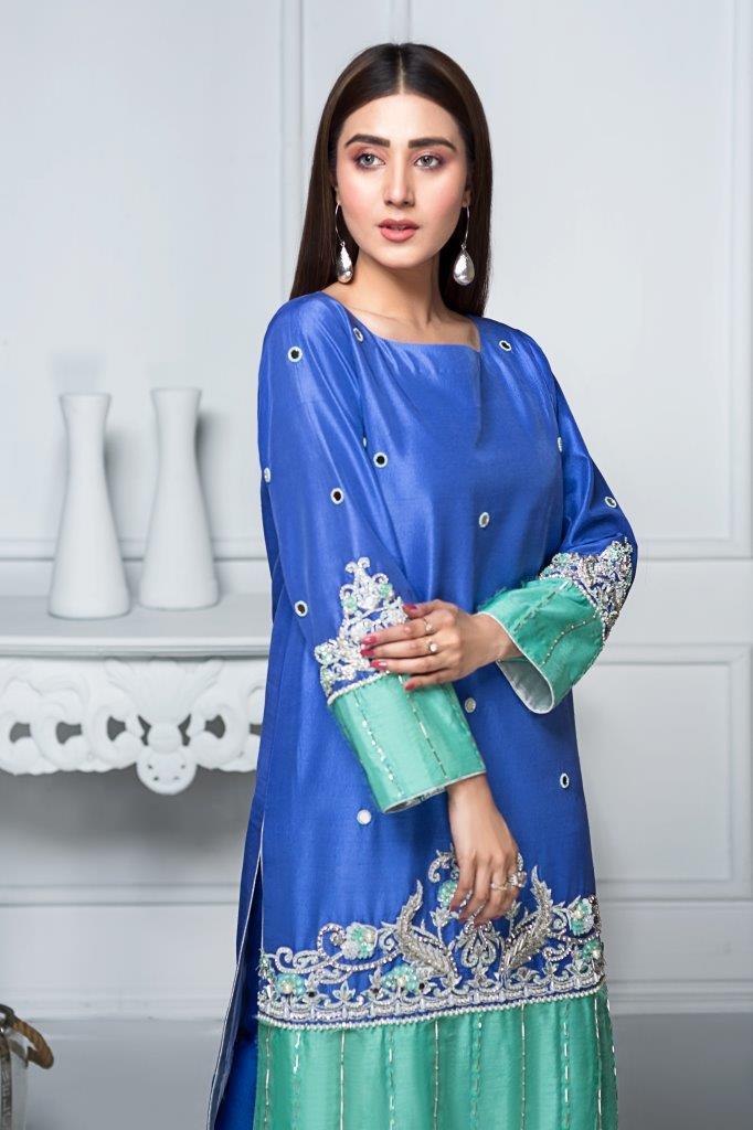 Hana | Eclectic Ready to Wear | Sapphire Twinkle - Official Hana stockist in UK - Sakeena London