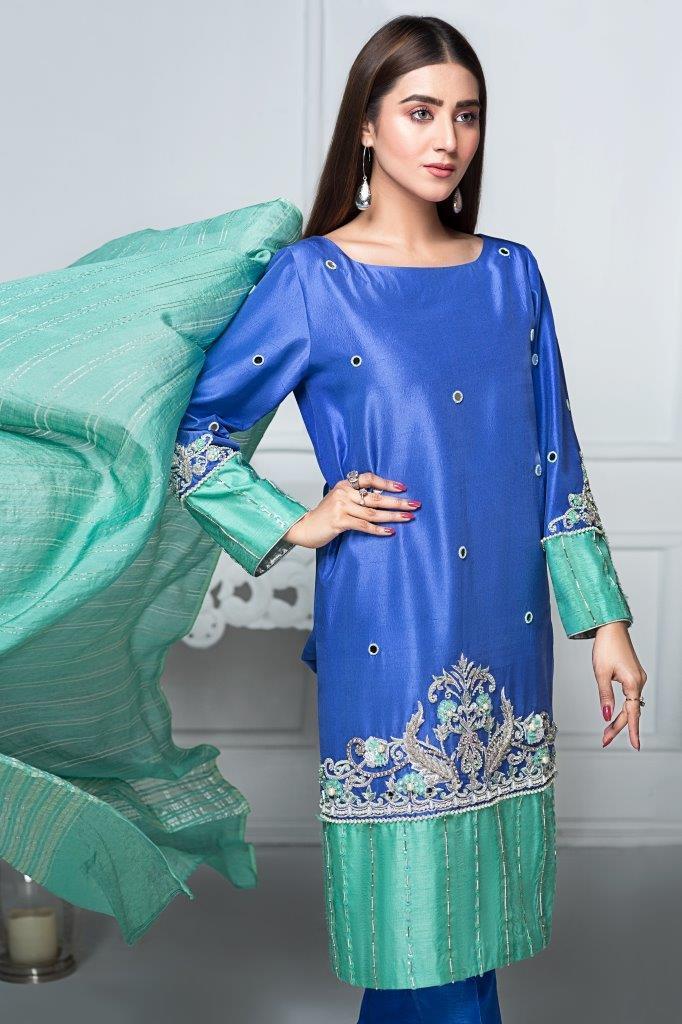 Hana | Eclectic Ready to Wear | Sapphire Twinkle - Official Hana stockist in UK - Sakeena London
