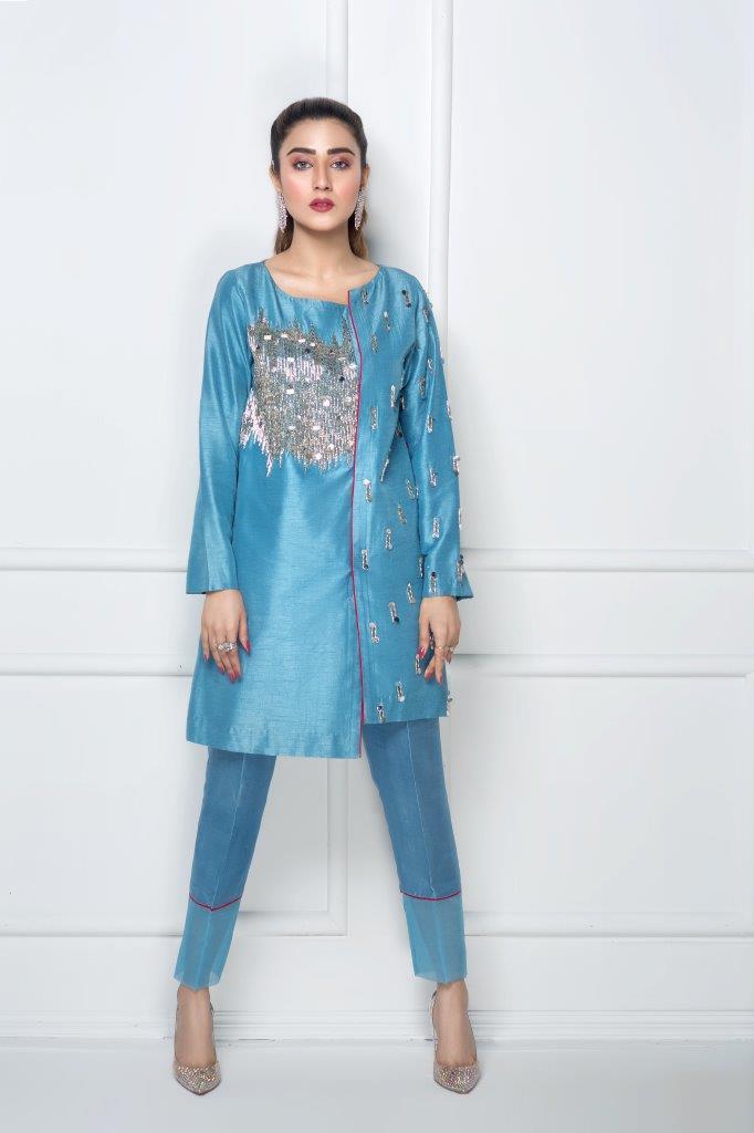 Hana | Eclectic Ready to Wear | Cerulian Spark - Official Hana stockist in UK - Sakeena London