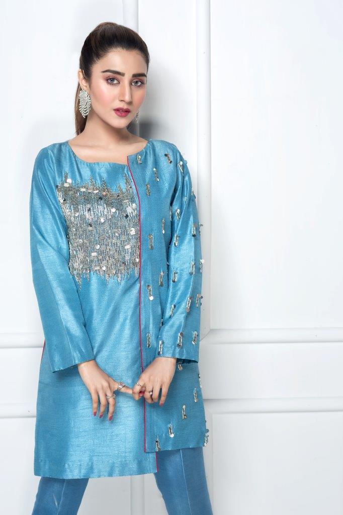 Hana | Eclectic Ready to Wear | Cerulian Spark - Official Hana stockist in UK - Sakeena London