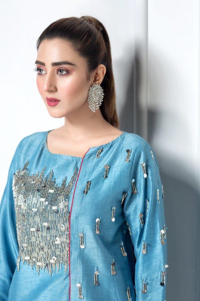 Hana | Eclectic Ready to Wear | Cerulian Spark - Official Hana stockist in UK - Sakeena London