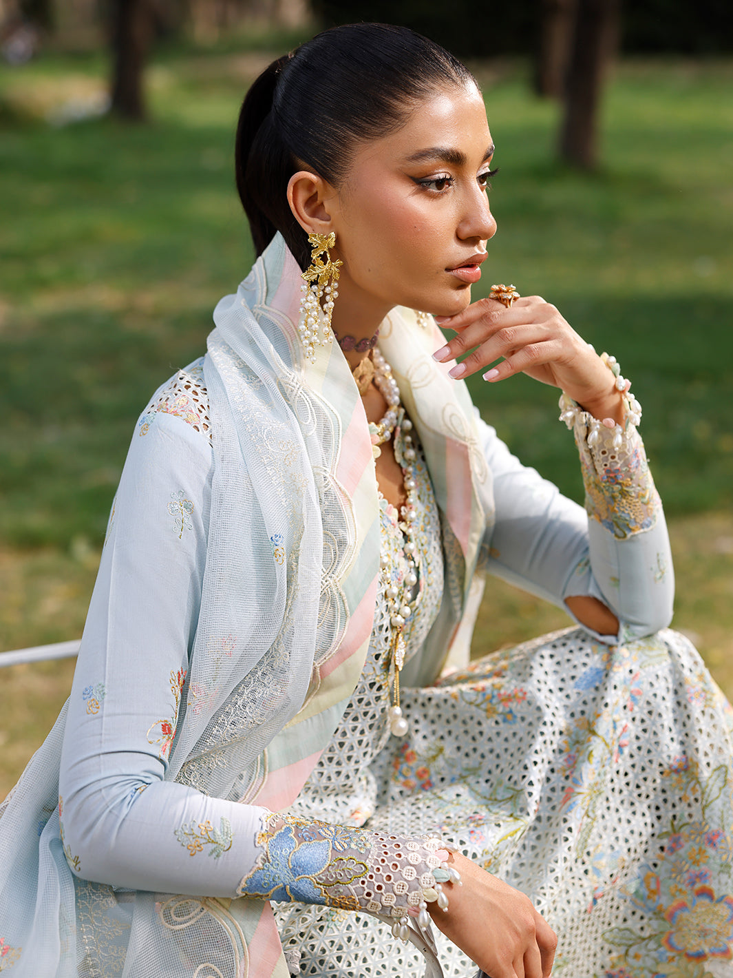 Bin Ilyas | Carnival Summer Edit 25 | 31 - B - Official Bin Ilyas stockist in UK - Sakeena London