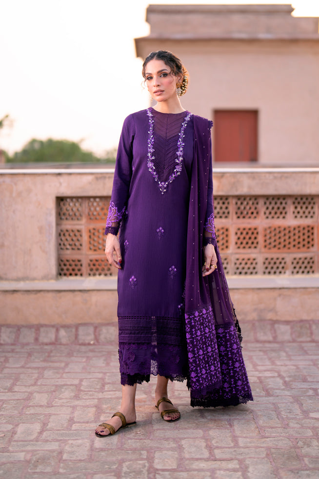 Fozia Khalid | Kahani Silk Luxury Dresses | Manal - Official Fozia Khalid stockist in UK - Sakeena London