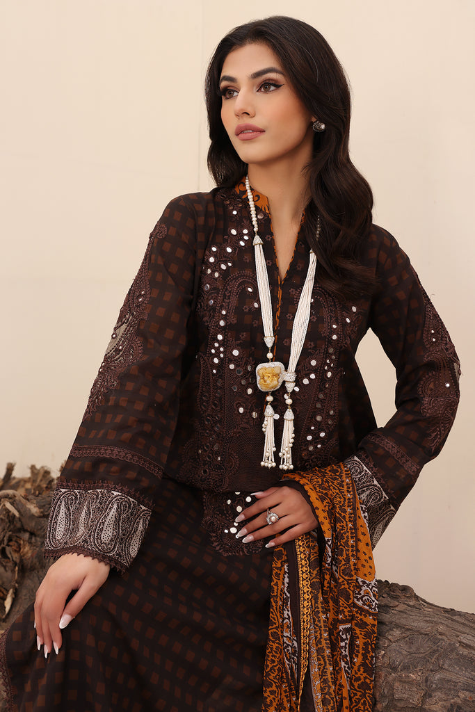 Charizma | Naranji Embroidered Lawn 24 | CN4-004 - Official Charizma stockist in UK - Sakeena London