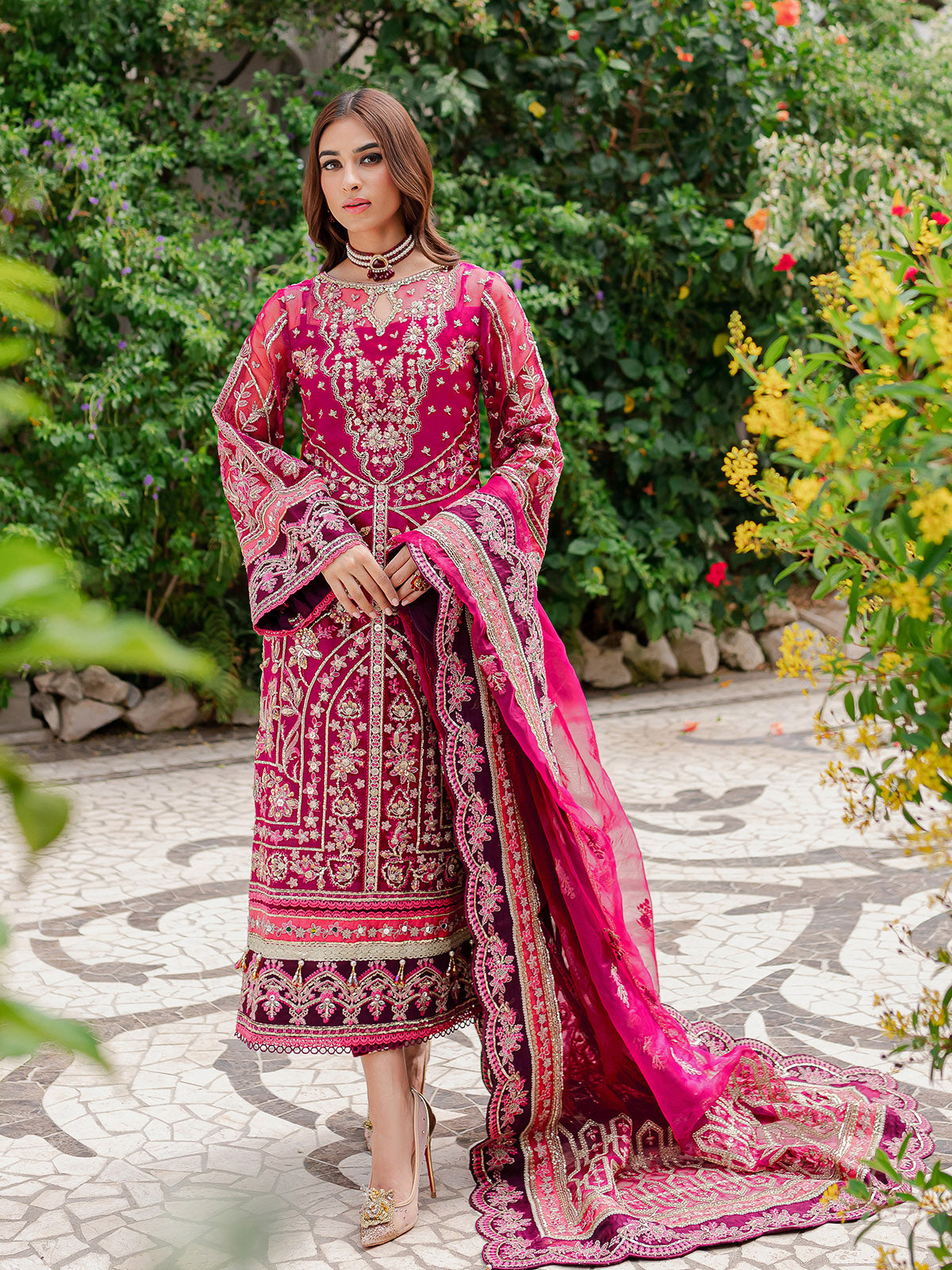 Gulaal | Luxury Pret | ORISSA GL-LP-V1-03 - Official Gulaal stockist in UK - Sakeena London