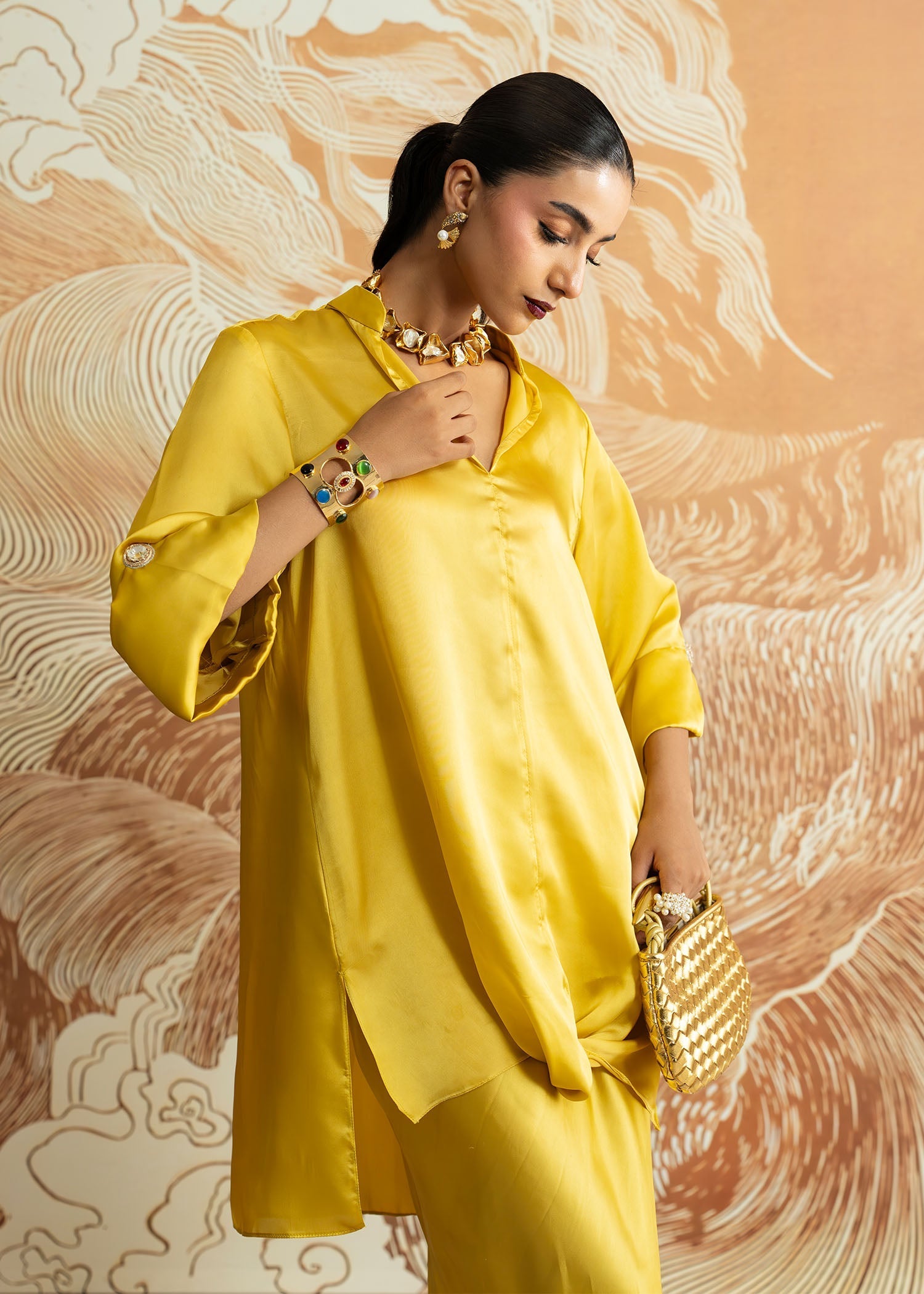 Mahgul | Whispers of Silk | Citrine - Official Mahgul stockist in UK - Sakeena London