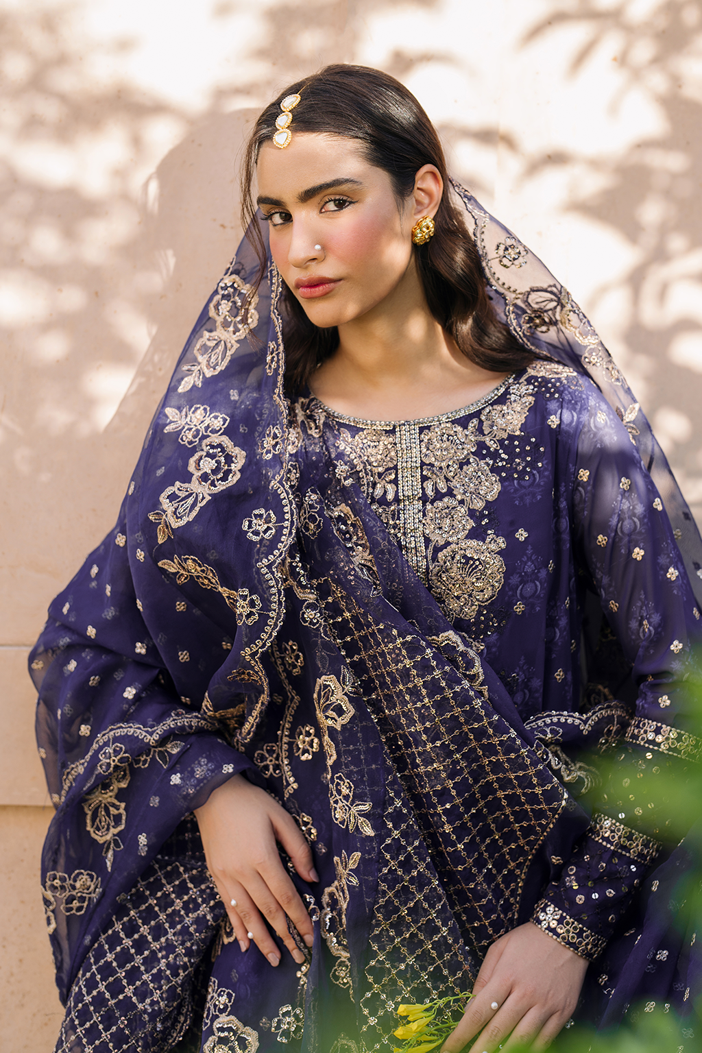 Iznik | Bandhani Formals | UE-325 - Official Iznik stockist in UK - Sakeena London