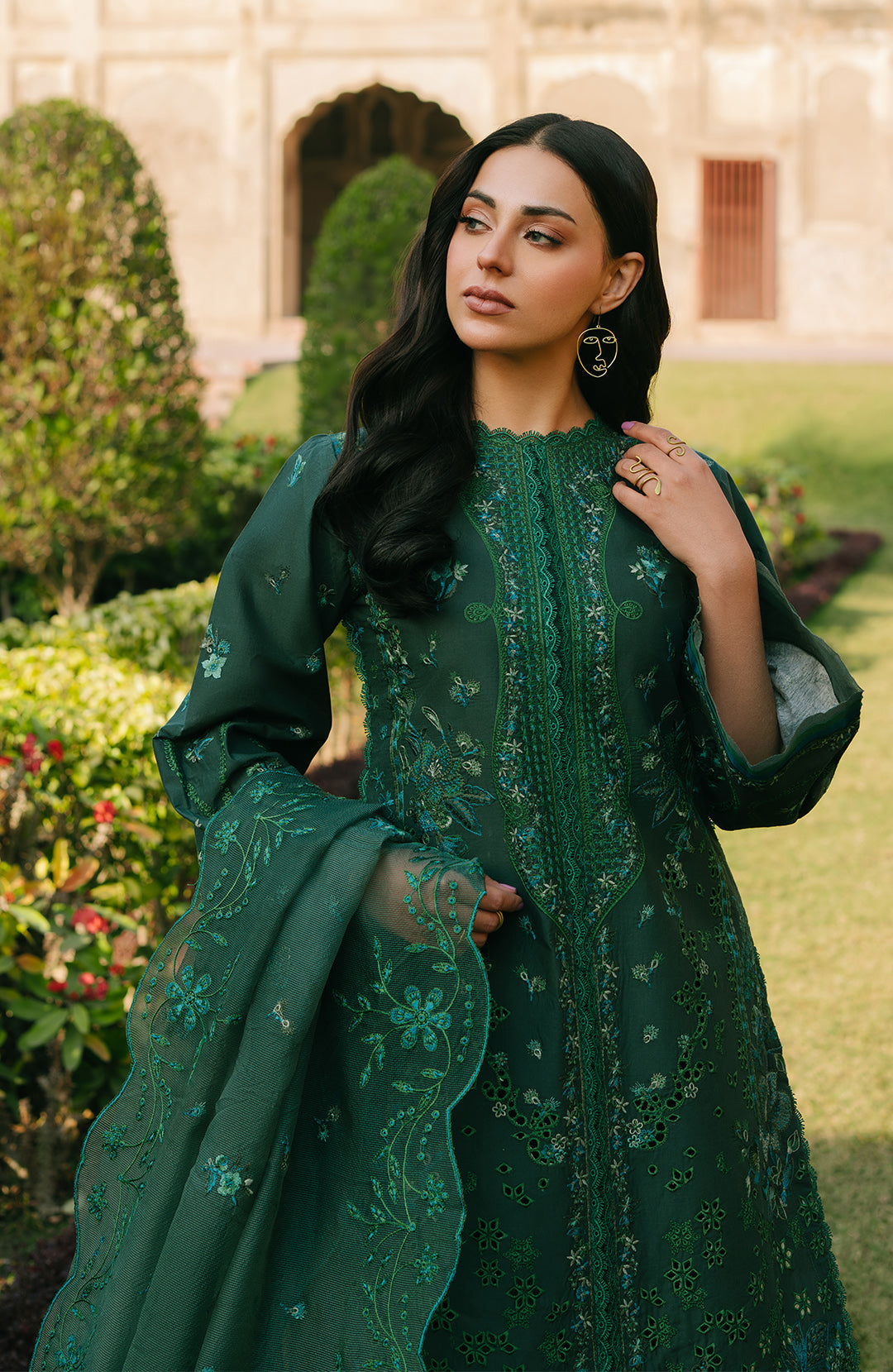 Fiona | Sarang Lawn 25 | Mirana - Official Fiona stockist in UK - Sakeena London