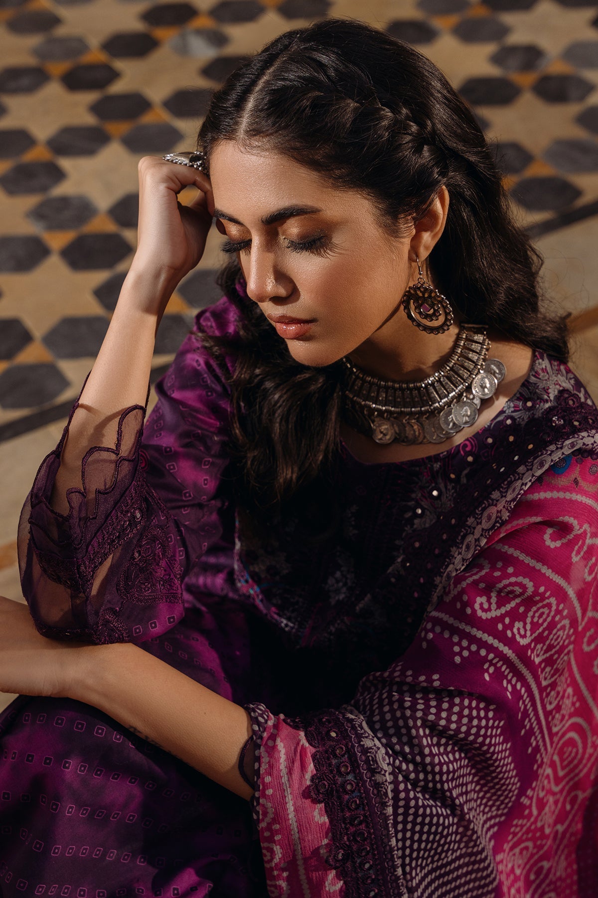 Charizma | Lawn Collection 24 | CH4-08 - Official Charizma stockist in UK - Sakeena London