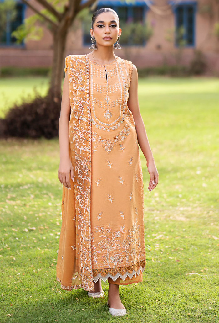 Humdum | Selin Lawn 25 | Selin - D07 - Official Humdum stockist in UK - Sakeena London