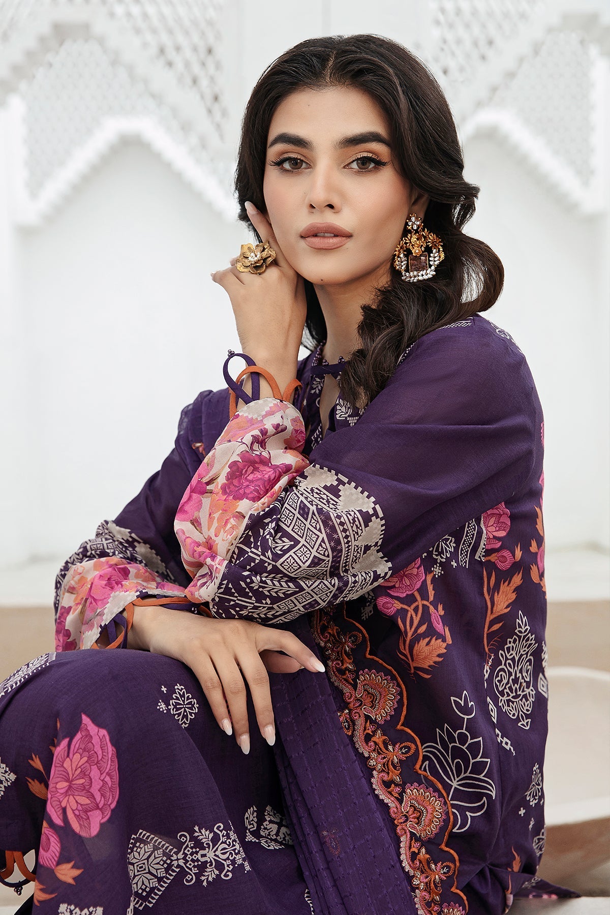 Charizma | Lawn Collection 24 | AS4-18 - Official Charizma stockist in UK - Sakeena London