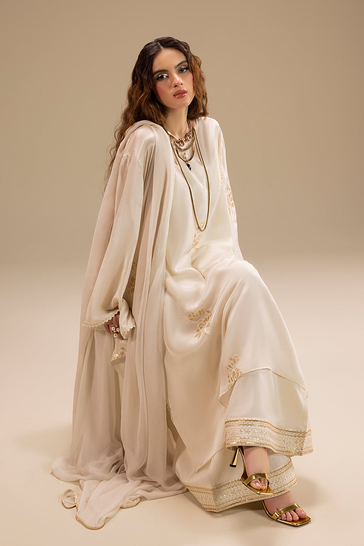 Erum Khan | Lillia Summer Edit | Moon Pearl - Official Erum Khan stockist in UK - Sakeena London