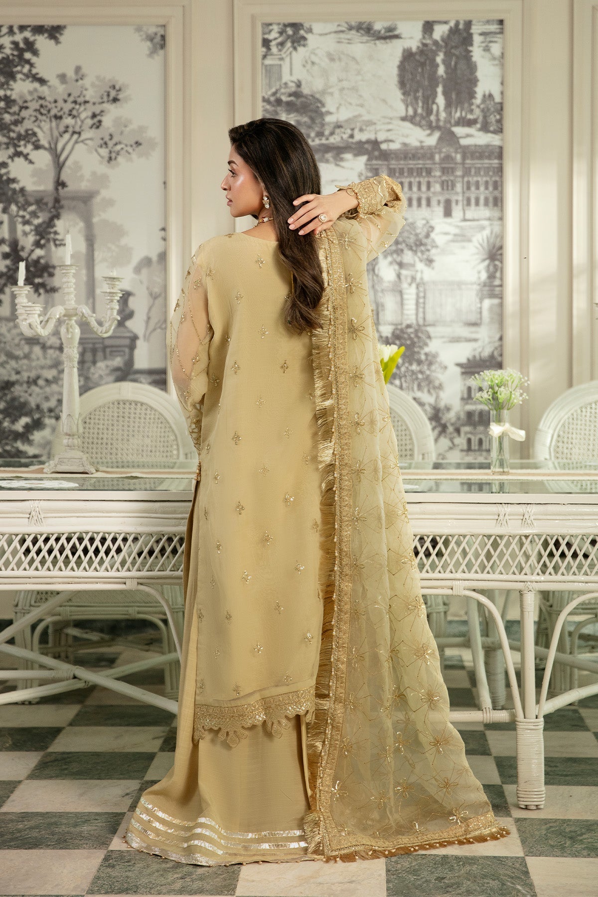 Raeesa Premium | Dehleez Formals | Dl 1036 - Official Raeesa Premium stockist in UK - Sakeena London