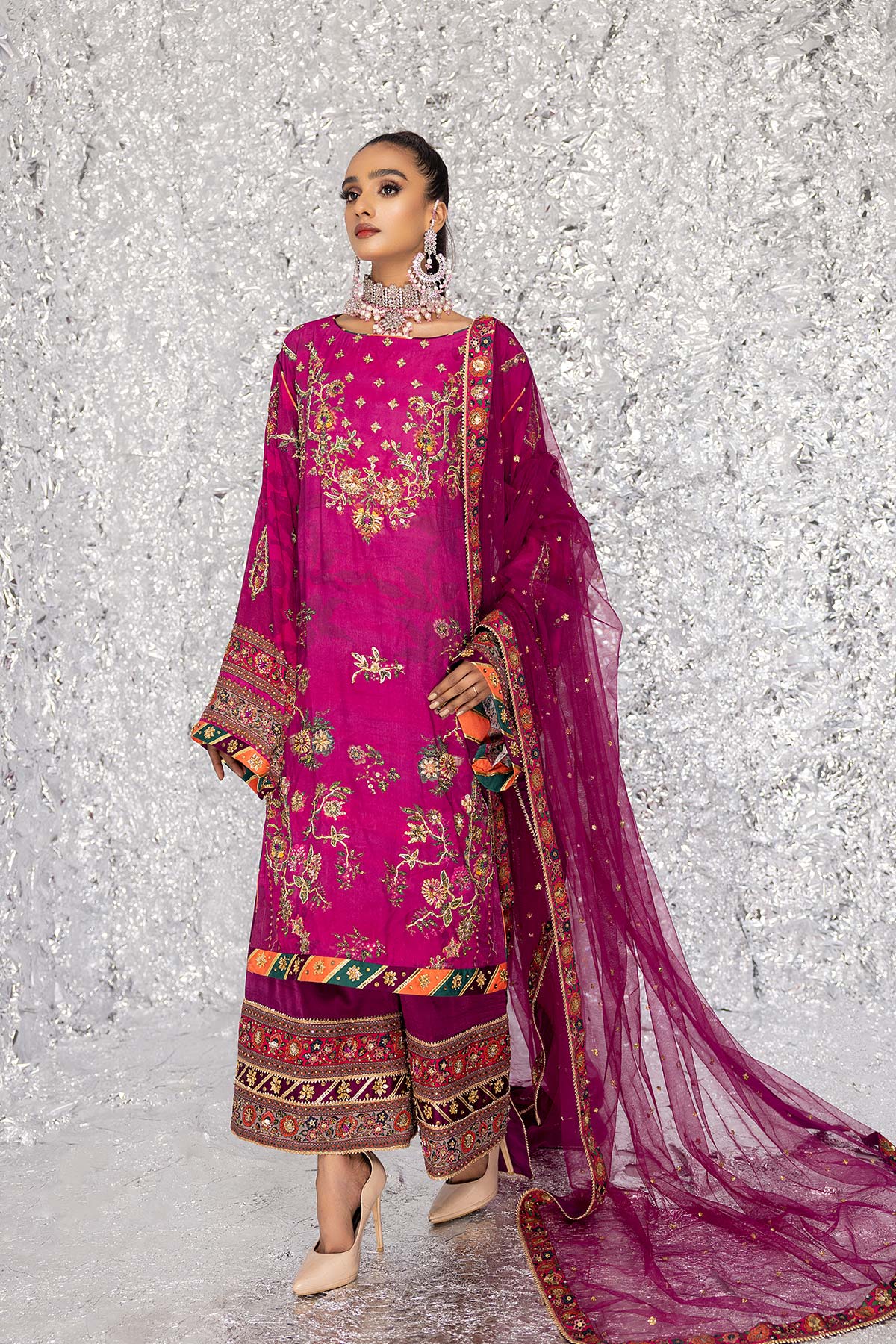 Mina Kashif | Luxury Pret | MK22-3 - Official Mina Kashif stockist in UK - Sakeena London