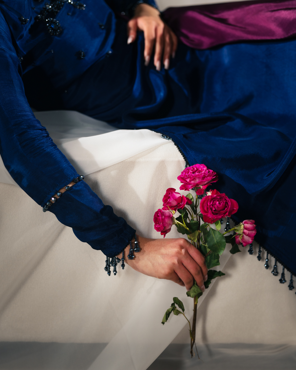 Vasal | Zyra Luxe Pret 26 | Sapphire drift - Official Vasal stockist in UK - Sakeena London