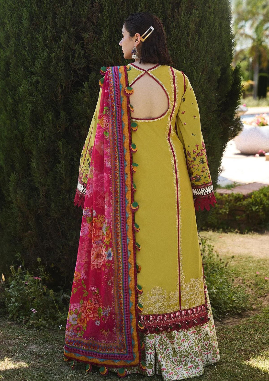 Lawn Collection - Hussain Rehar - SS 24 - D#493 - Zest